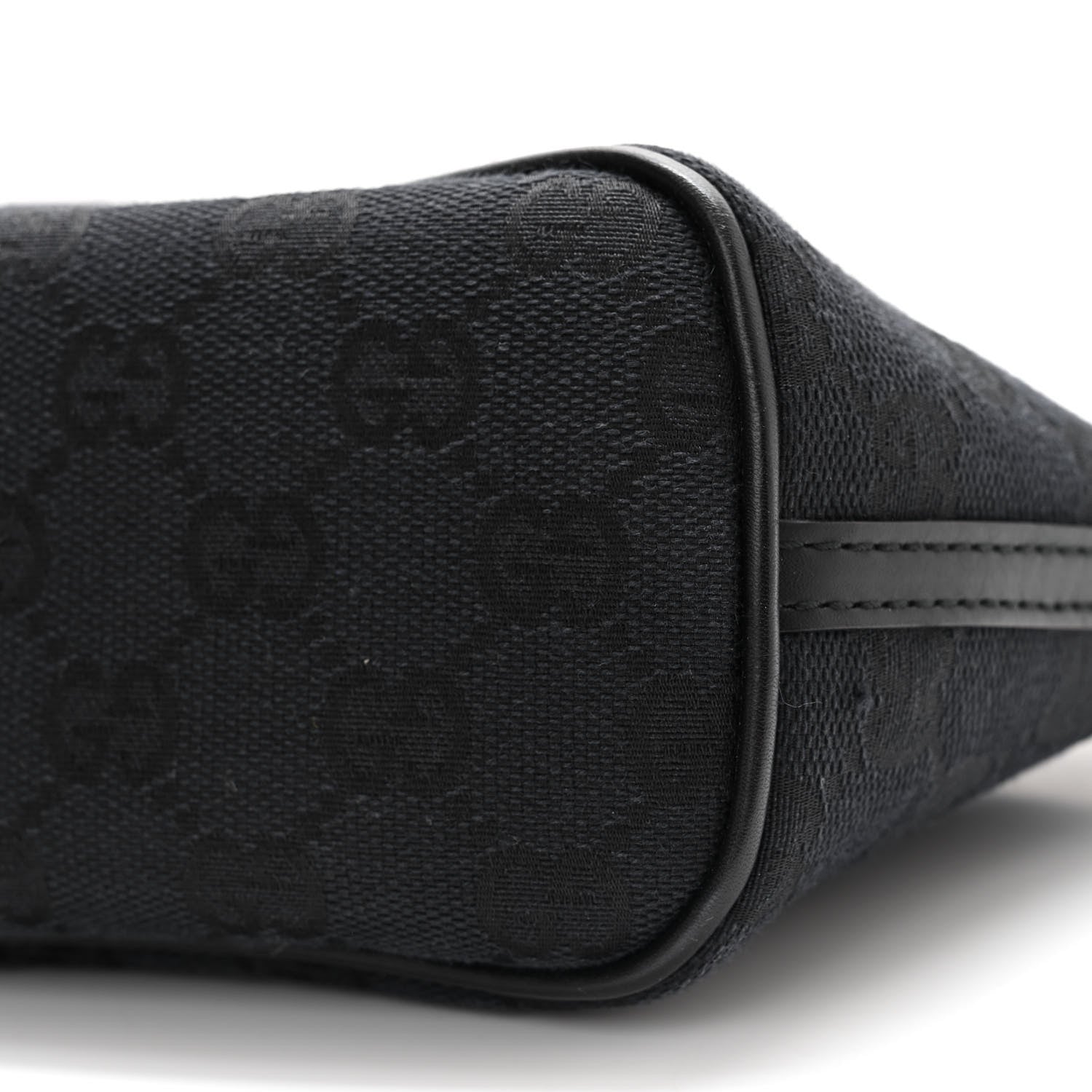 Gucci Monogram Boat Pochette Black 10 of 11