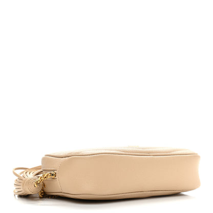 Saint Laurent Grain De Poudre Matelasse Monogram Mini Lou Camera Bag New Powder 4 of 13