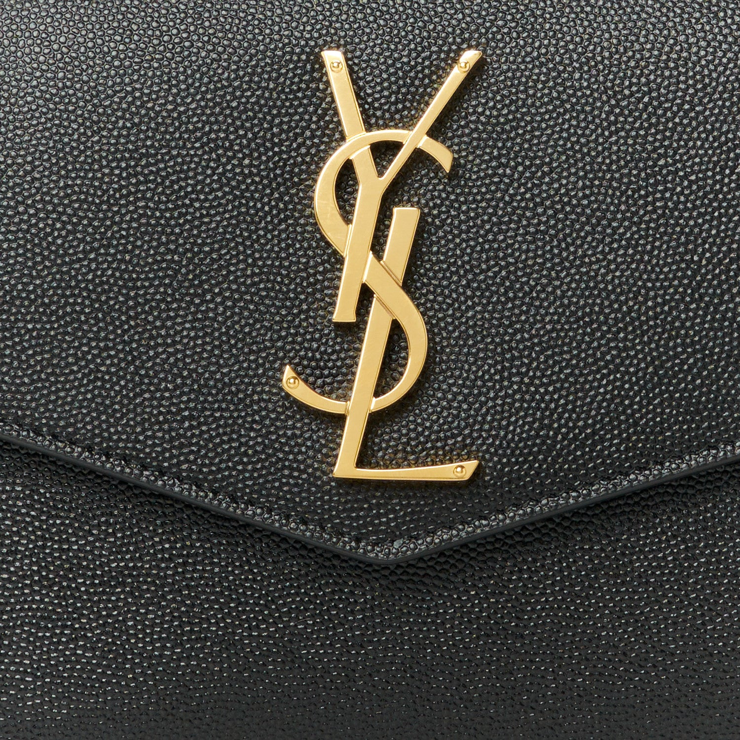 Saint Laurent Grain De Poudre Uptown Pouch Black 8 of 8