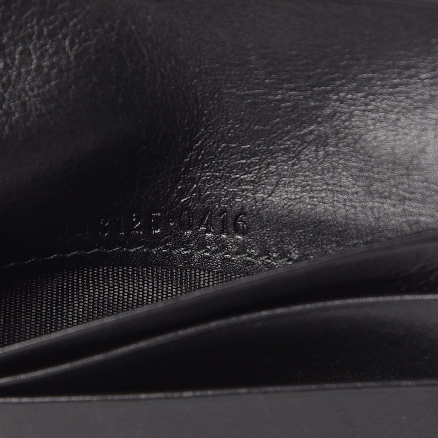 Calfskin Matelasse GG Marmont Card Case Black