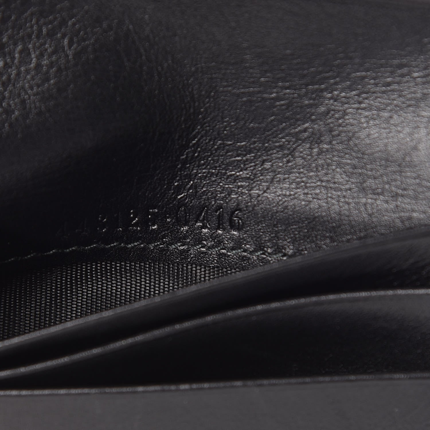 Gucci Calfskin Matelasse GG Marmont Card Case Black 7 of 7