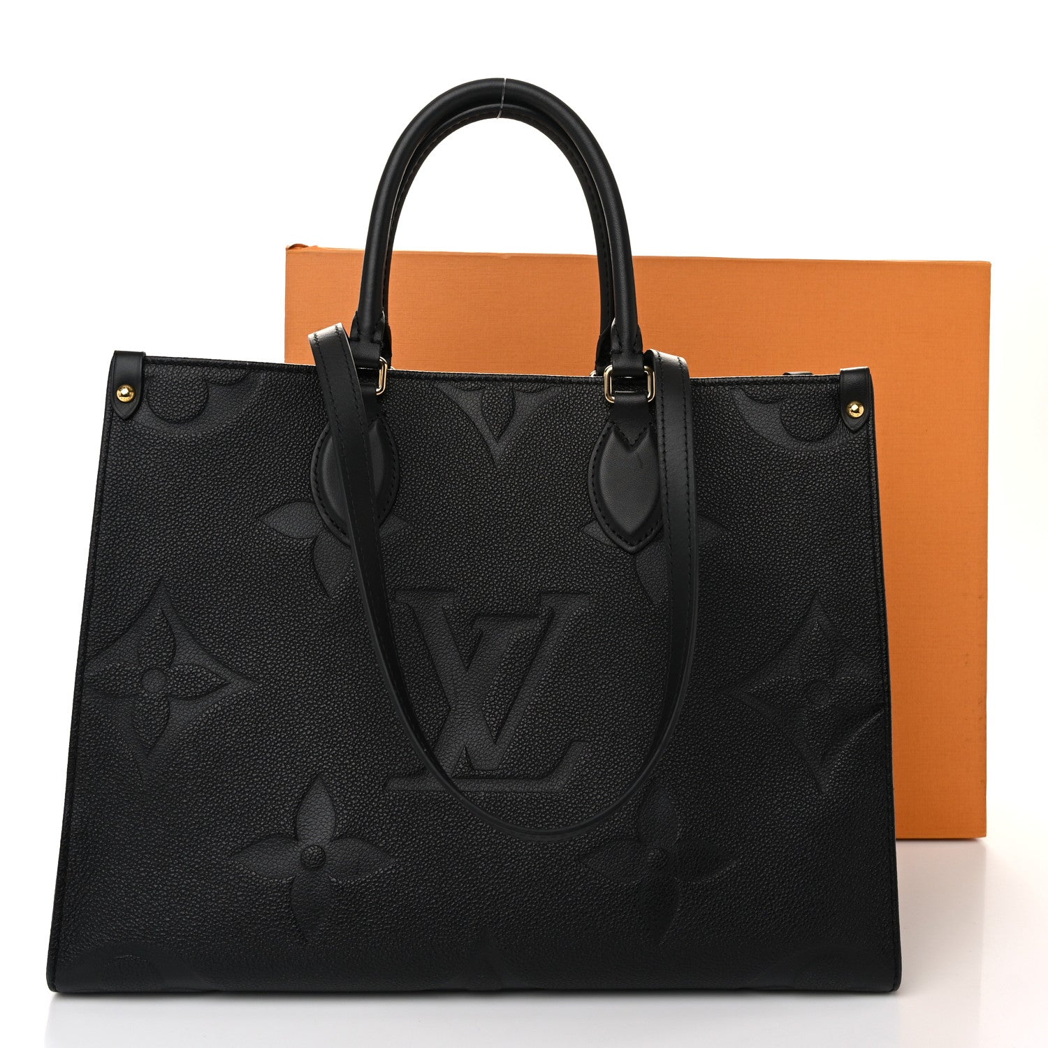 Louis Vuitton Empreinte Monogram Giant Onthego MM Black 12 of 12