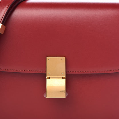 Celine Box Calfskin Teen Classic Box Flap Bag Red 10 of 10