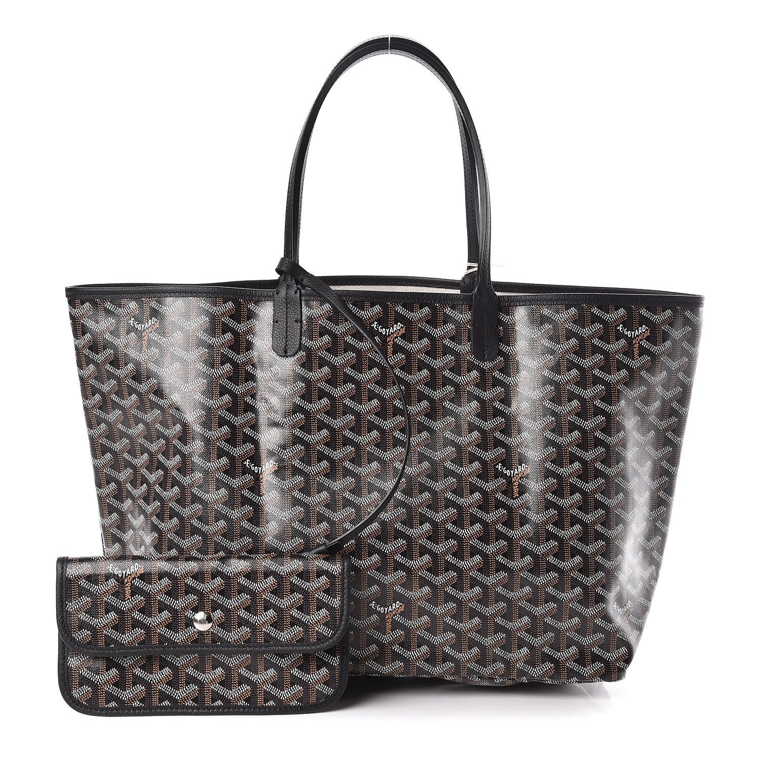 Goyard Goyardine Saint Louis PM Black 1 of 10