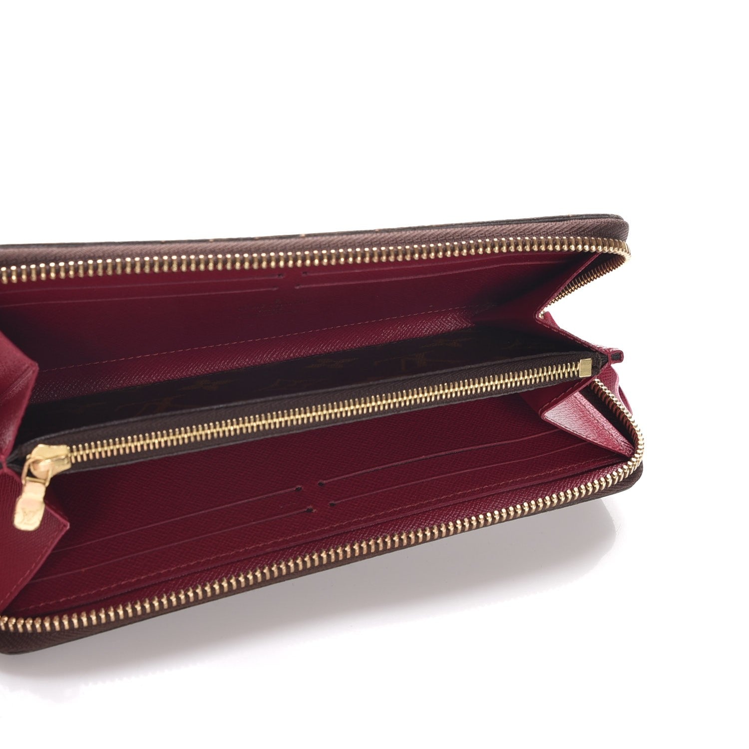 Louis Vuitton Monogram Clemence Wallet Fuchsia 5 of 7