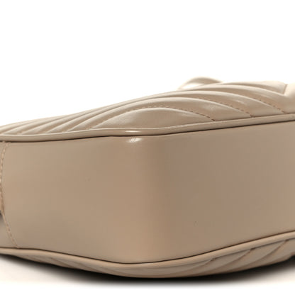 Saint Laurent Calfskin Matelasse Monogram Lou Camera Bag Dark Beige 9 of 10