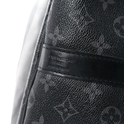 Louis Vuitton X FUJIWARA Monogram Eclipse Flash Fragment Keepall Bandouliere 55 6 of 32