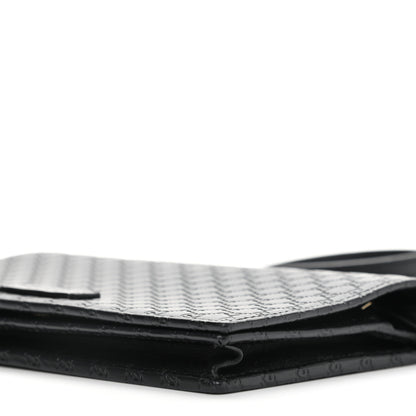 Gucci Microguccissima Crossbody Wallet Black 9 of 10