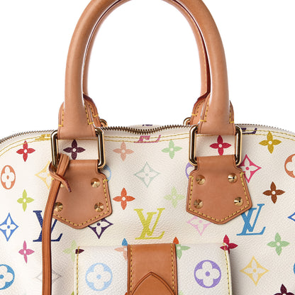 Louis Vuitton Monogram Multicolor Alma GM White 9 of 9