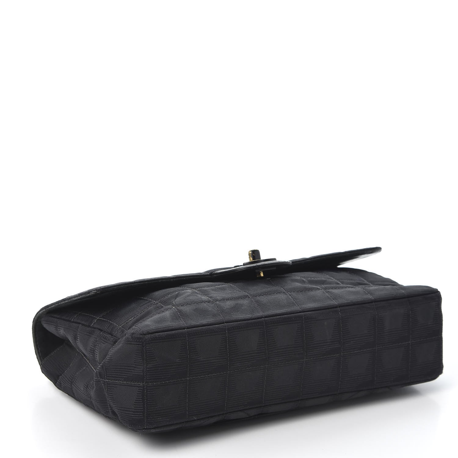Chanel Nylon Medium Travel Flap Black 3 of 10