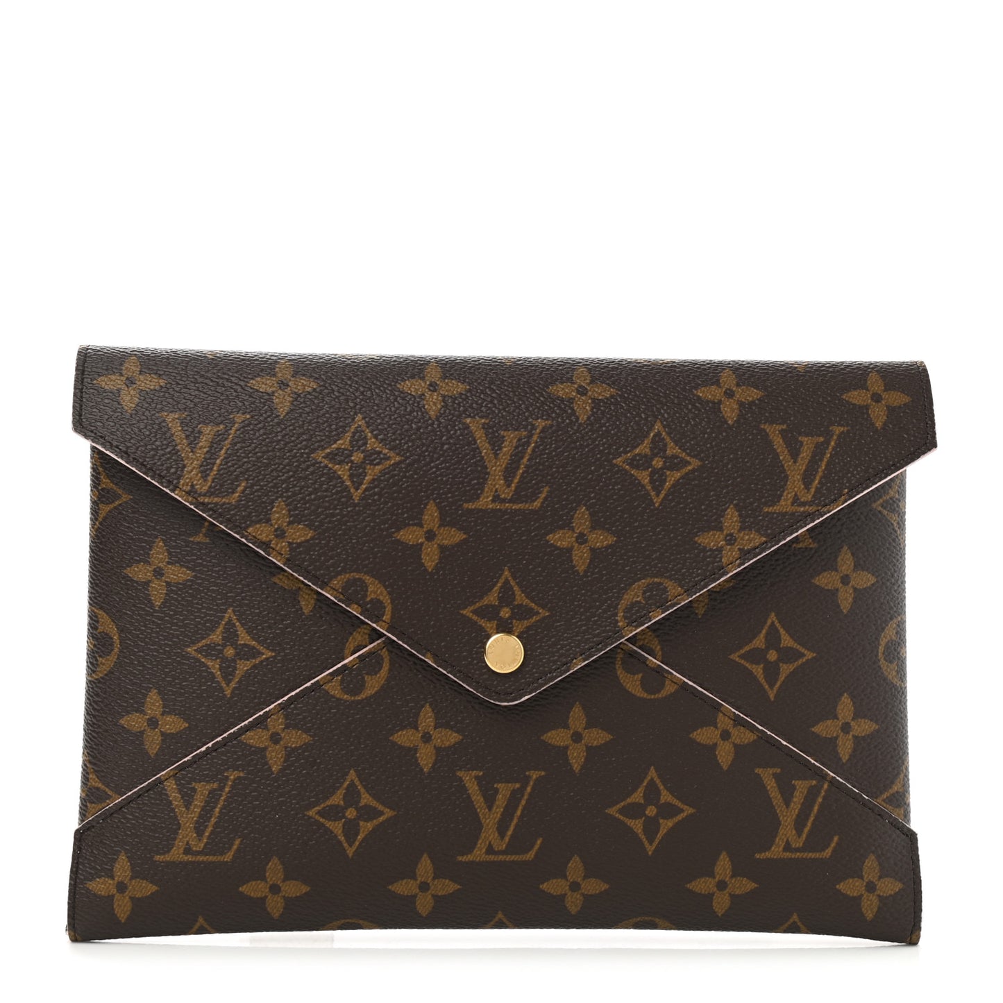 Monogram Large Kirigami Pochette Insert Rose Ballerine