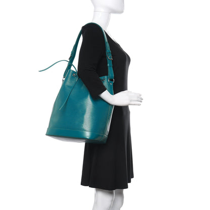 Louis Vuitton Epi Noe Cyan 2 of 13