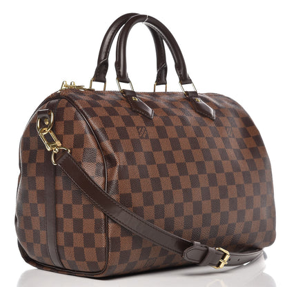 Louis Vuitton Damier Ebene Speedy Bandouliere 30 4 of 12