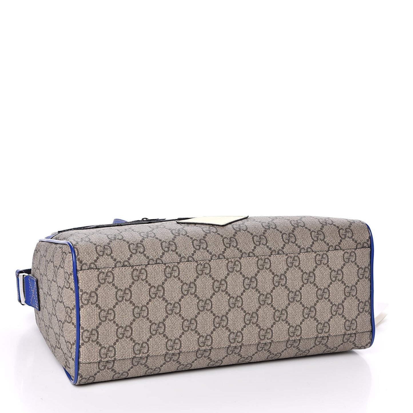 GG Supreme Monogram Kids Dinosaur Top Handle Bag Blue