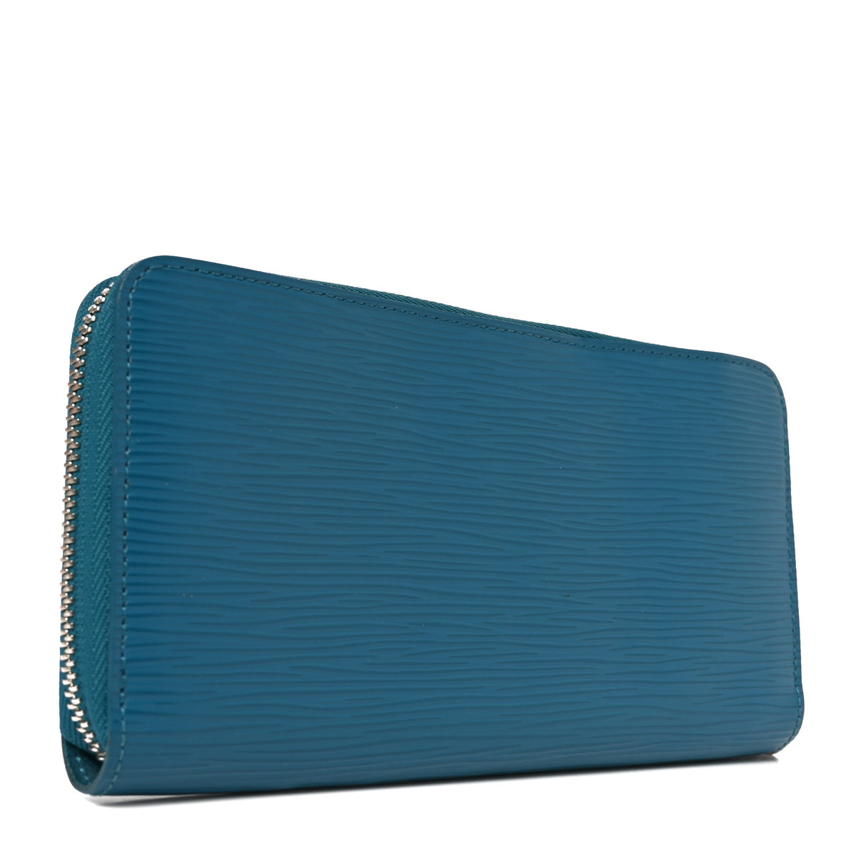 Epi Zippy Wallet Turquoise
