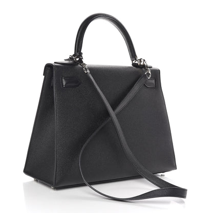 Hermes Epsom Kelly Sellier 28 Black 3 of 34