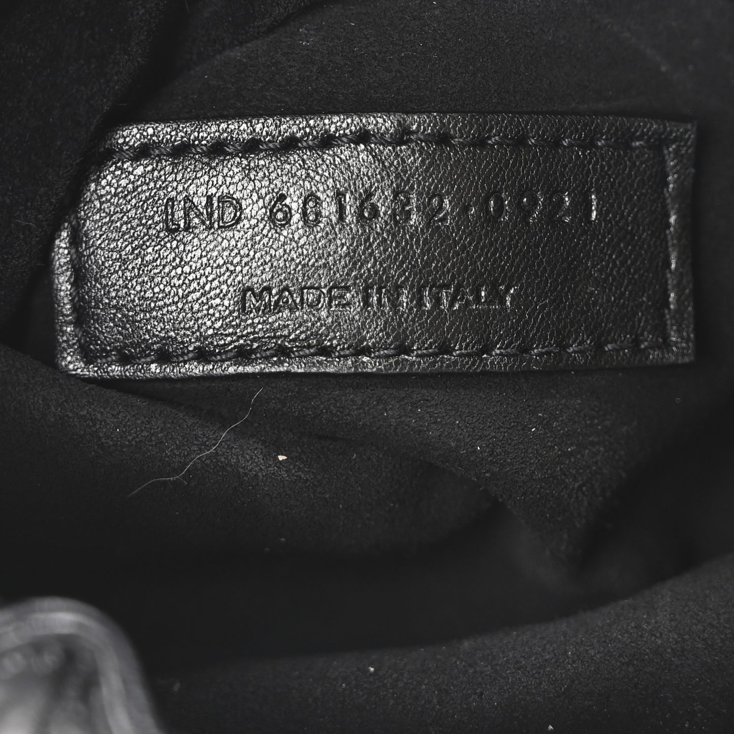 Calfskin Pac Ruched Hobo Black