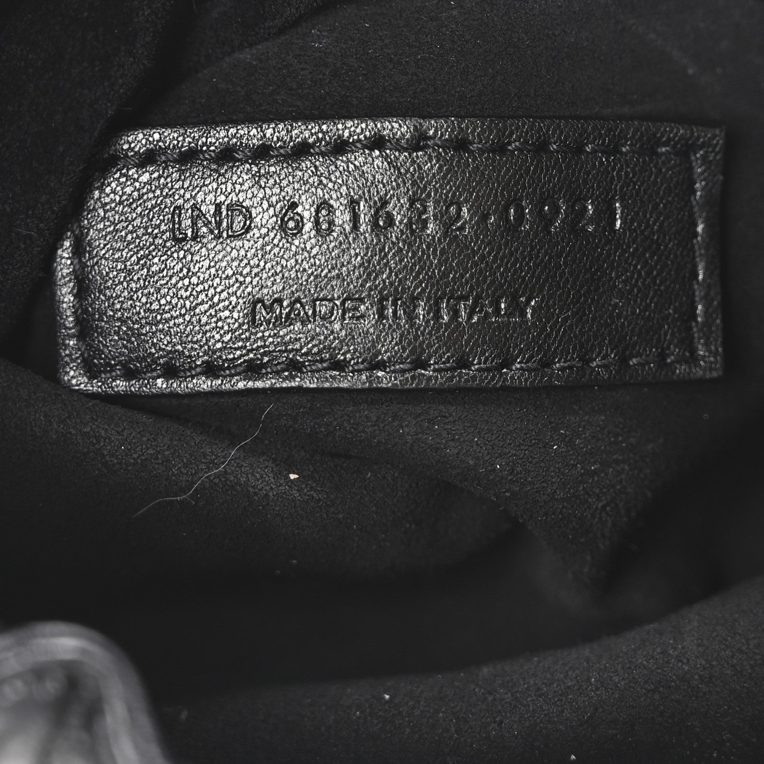 Saint Laurent Calfskin Pac Ruched Hobo Black 7 of 10