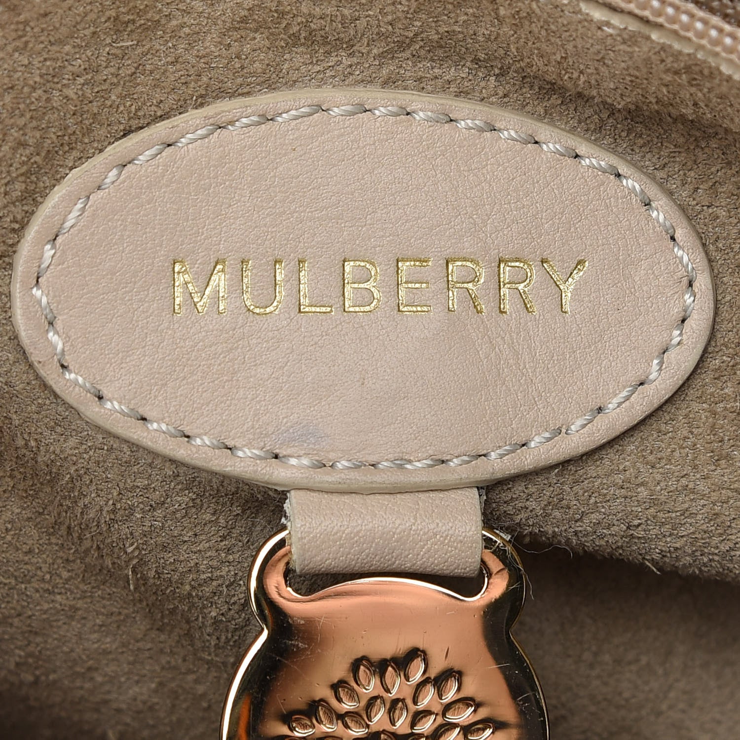 Mulberry Smooth Touch Medium ZigZag Alexa Snowball White 5 of 7