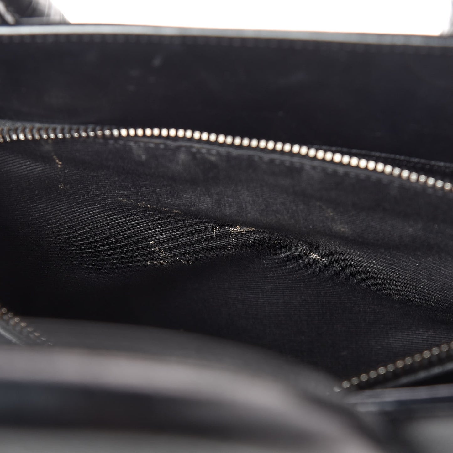 Calfskin Crocodile Embossed Small Sac de Jour Black