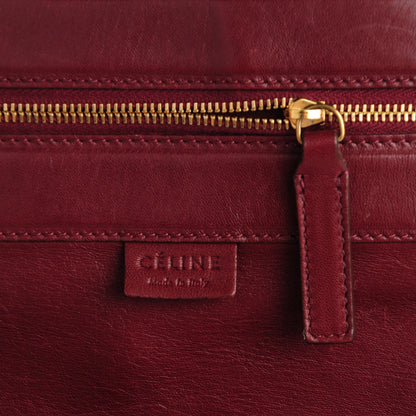 Celine Lambskin Medium Horizontal Cabas Rust 6 of 7