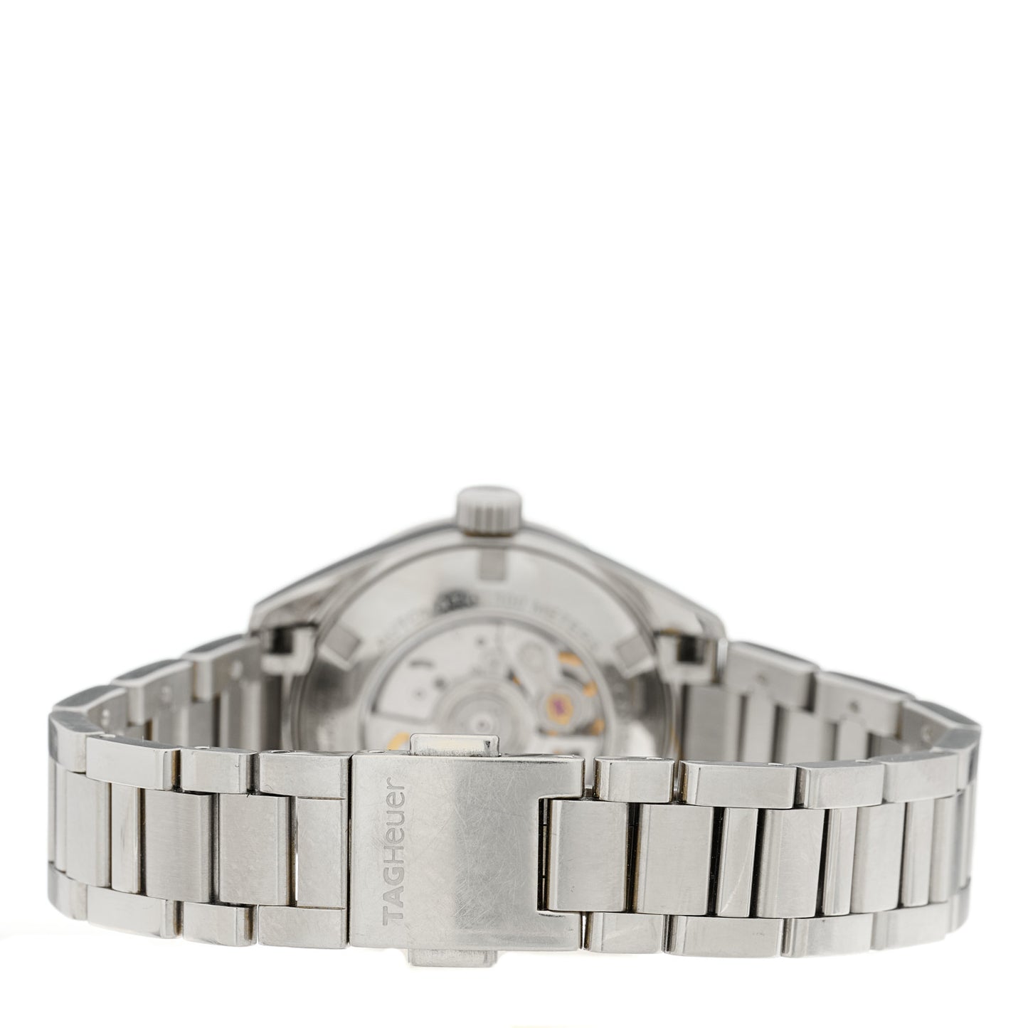 Stainless Steel Diamond Mother of Pearl 29mm Carrera Lady Automatic Watch WAR2414