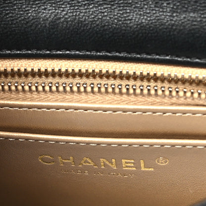 Chanel Lambskin Quilted Mini Pearl Crush Flap Black 6 of 11