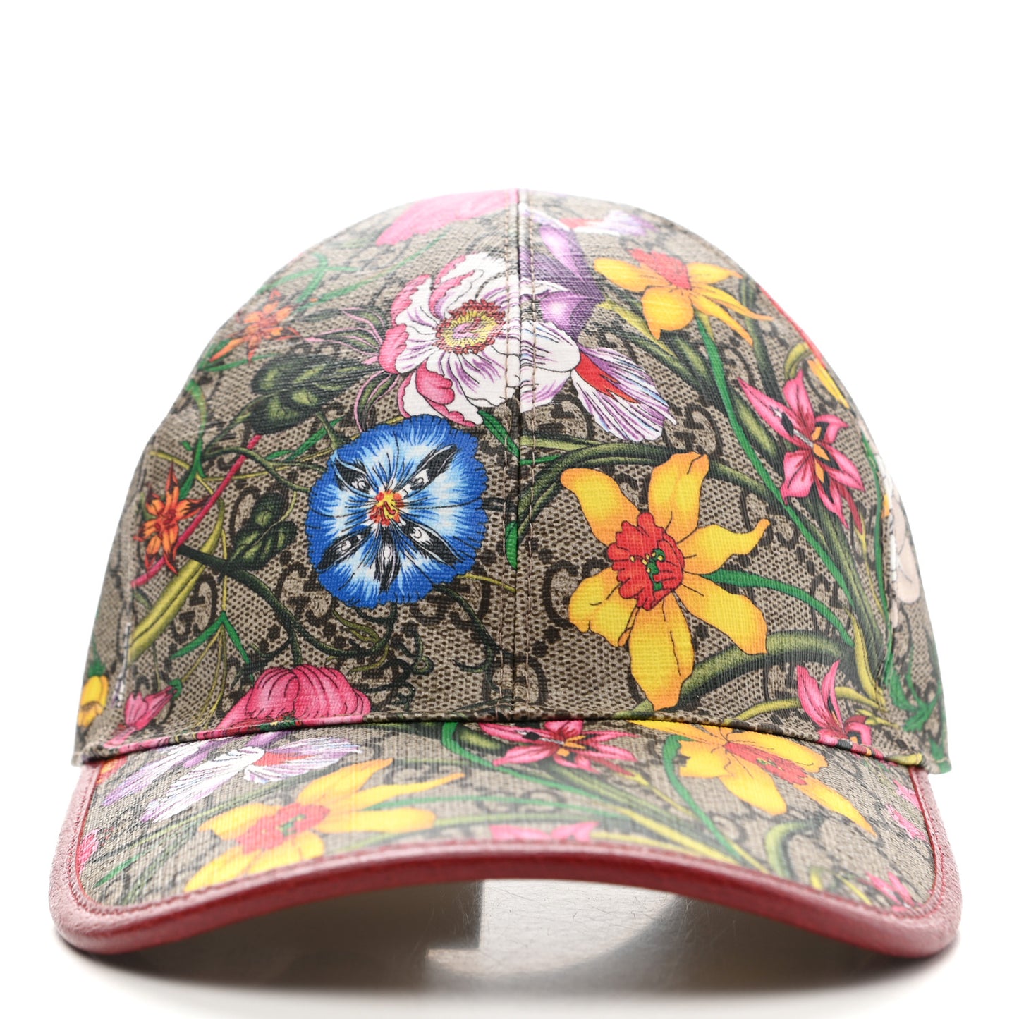 GG Supreme Flora Claudia Baseball Hat 56 S Red