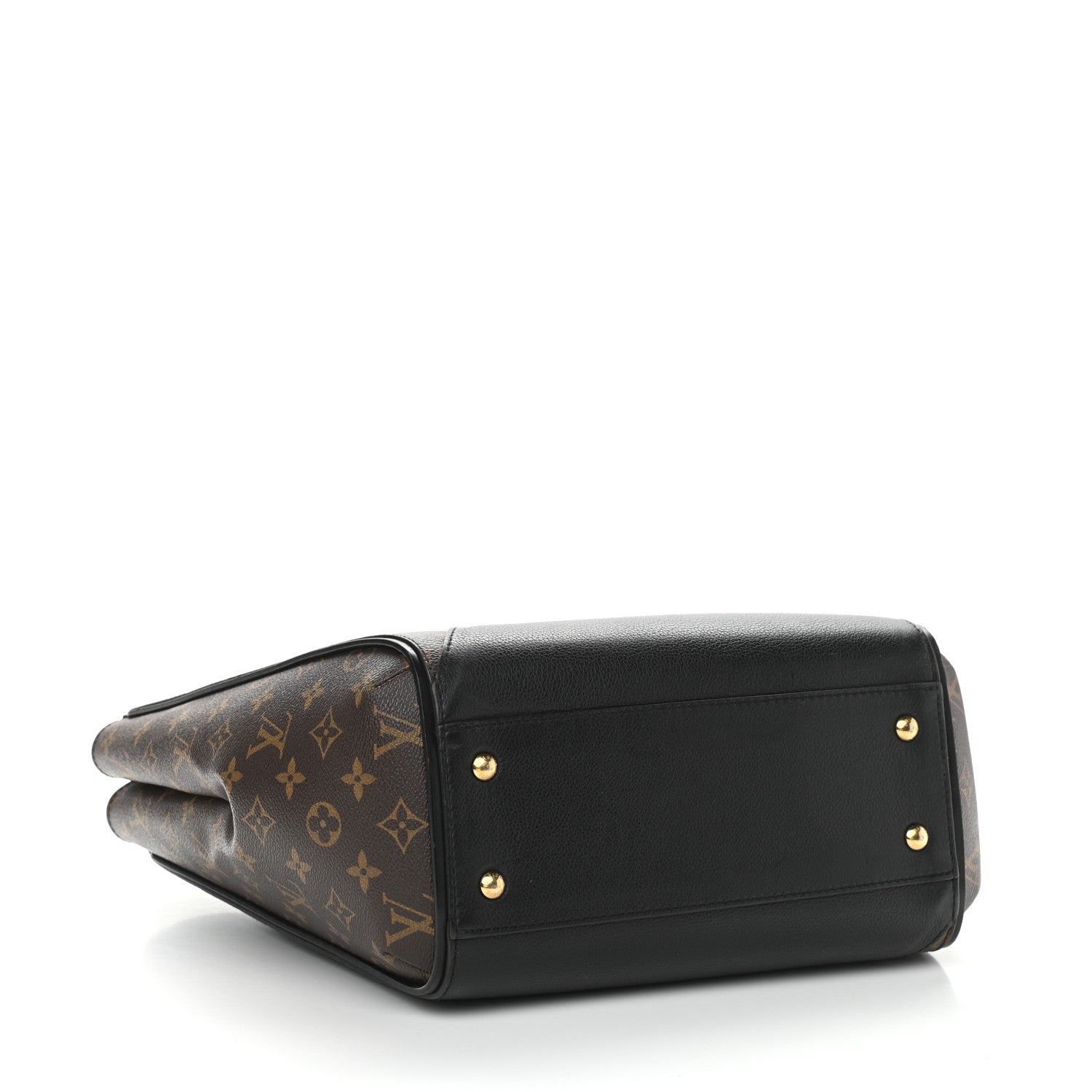 Louis Vuitton Calfskin Monogram Kimono Tote Black 4 of 11