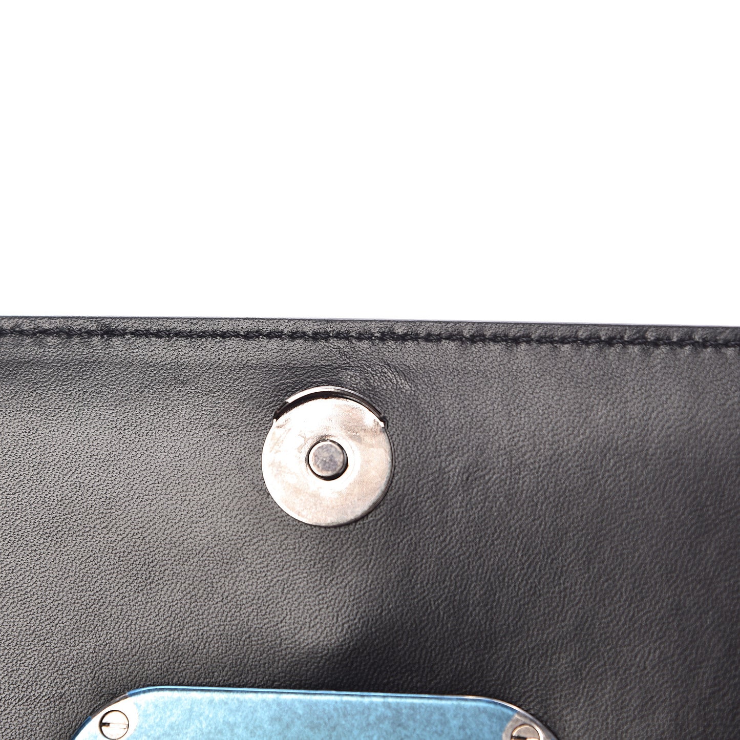 Calfskin VCase Shoulder Bag Black