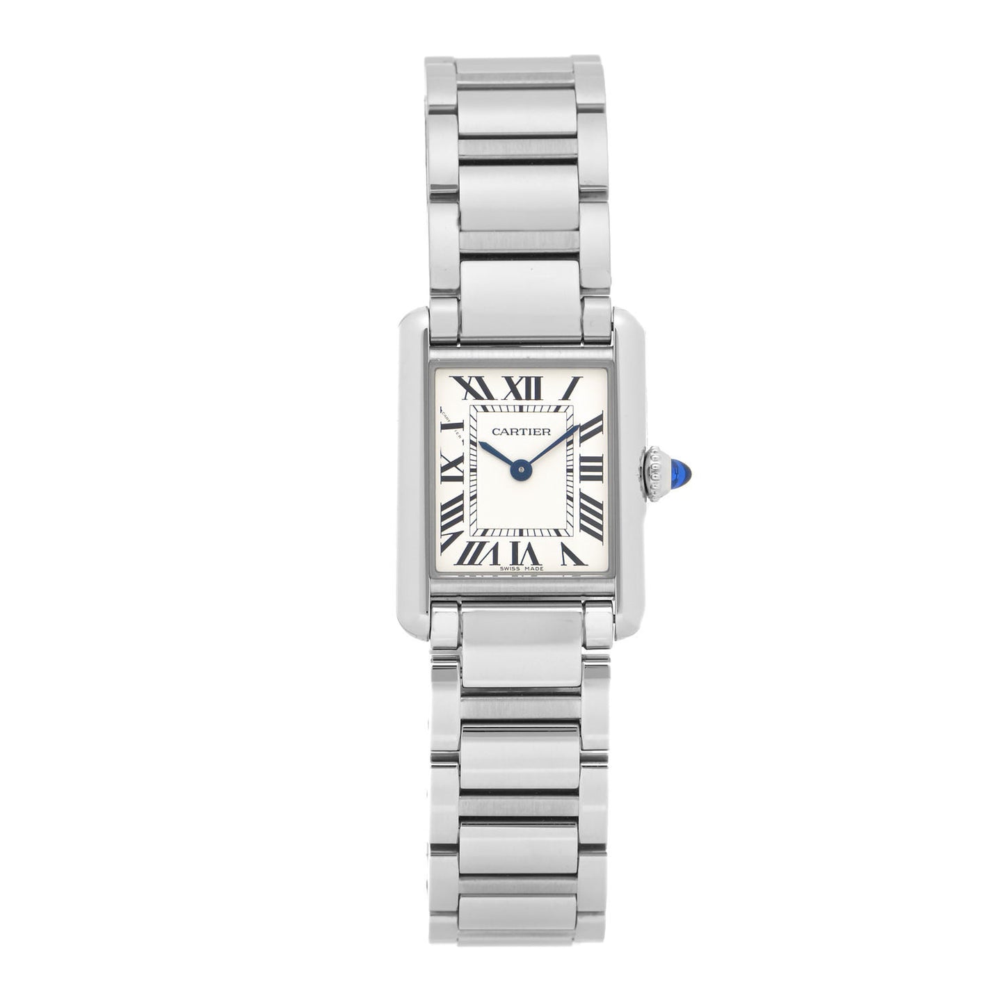 Stainless Steel 22mm Tank Must Quartz Watch