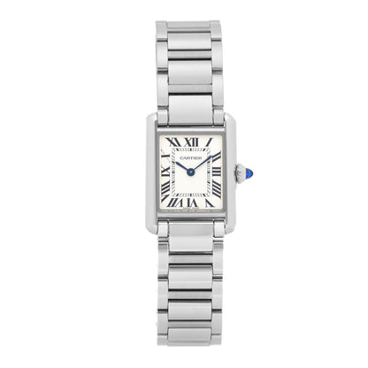 Cartier Stainless Steel 22mm Tank Must Quartz Watch 1 of 5