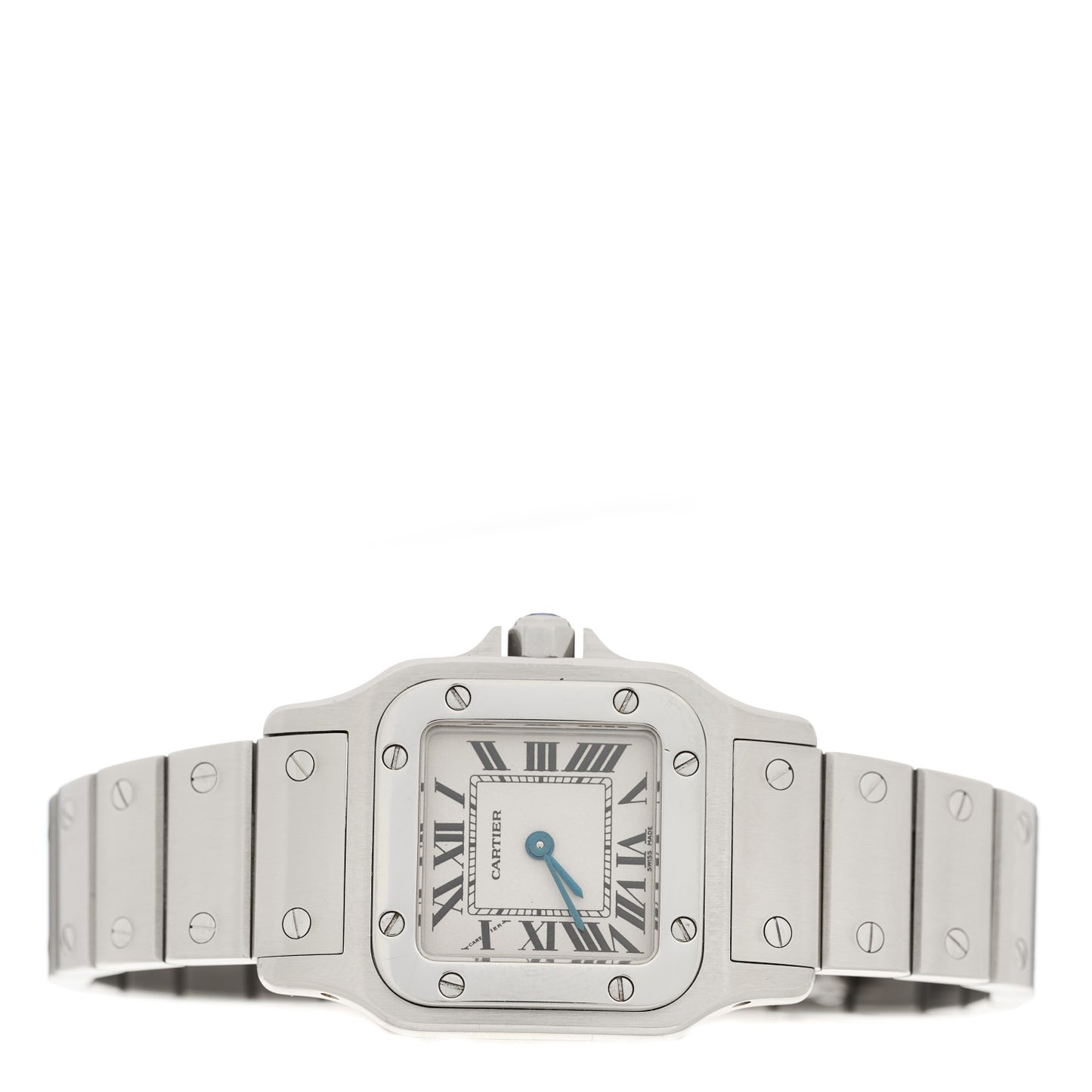 Stainless Steel 24mm Santos de Cartier Galbee Quartz Watch