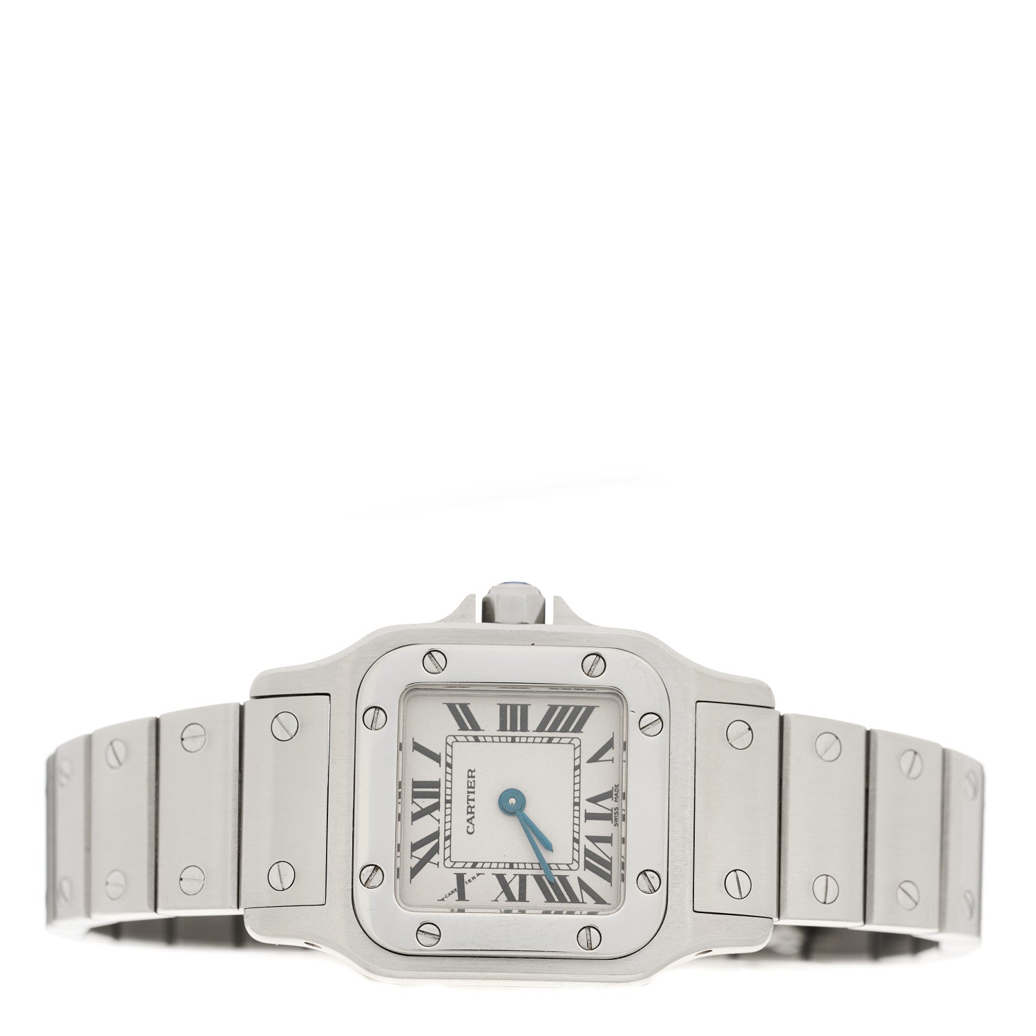 Cartier Stainless Steel 24mm Santos de Cartier Galbee Quartz Watch 2 of 4