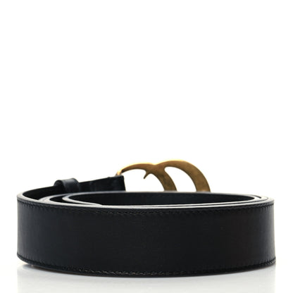 Gucci Moon Calfskin Double G 30mm Belt 105 42 Black 2 of 5