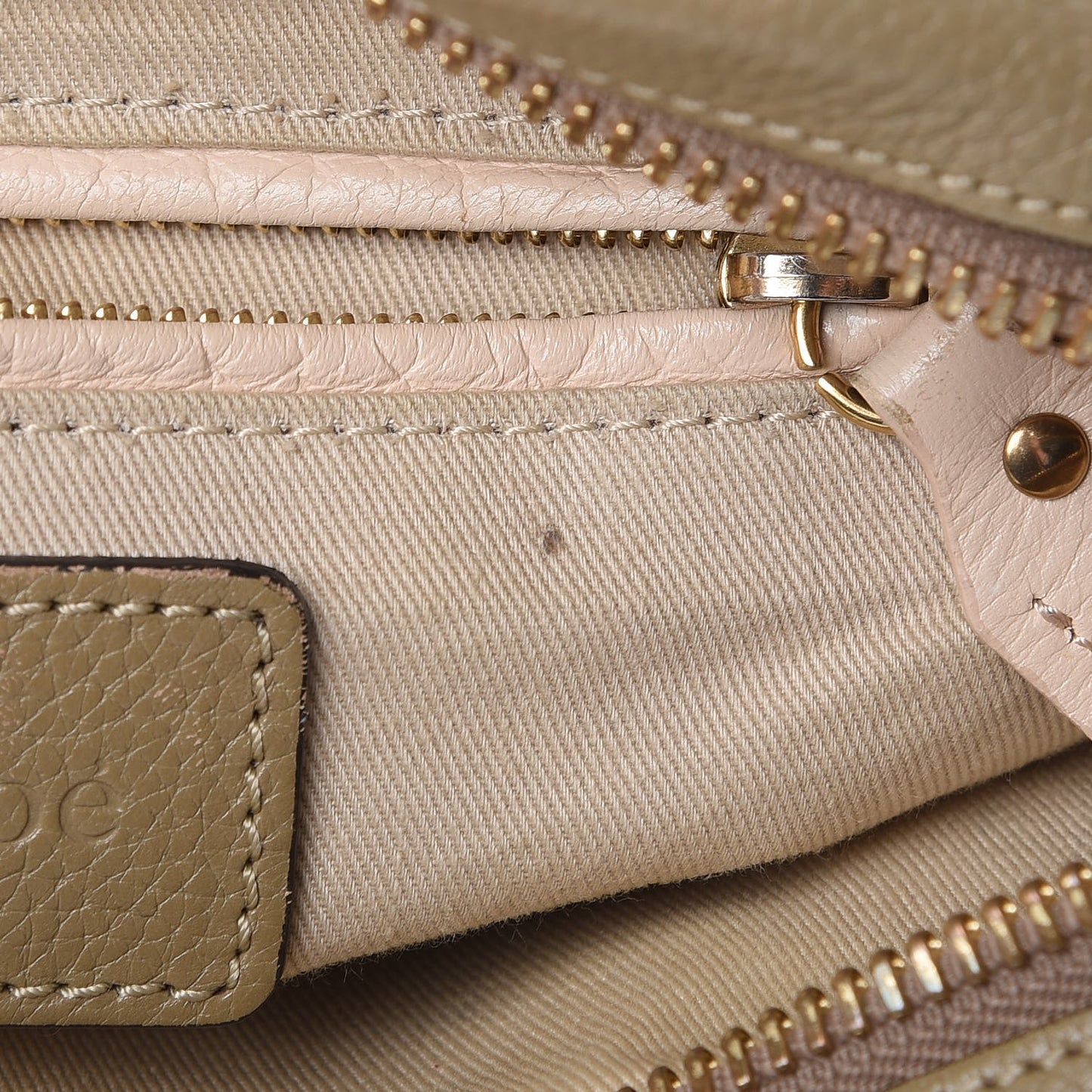 Calfskin Small Paraty Barbour Khaki