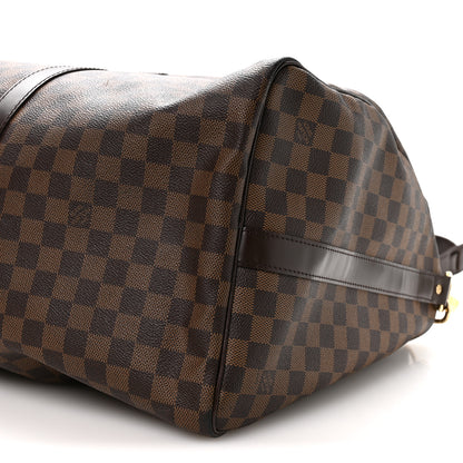 Louis Vuitton Damier Ebene Keepall Bandouliere 55 9 of 9
