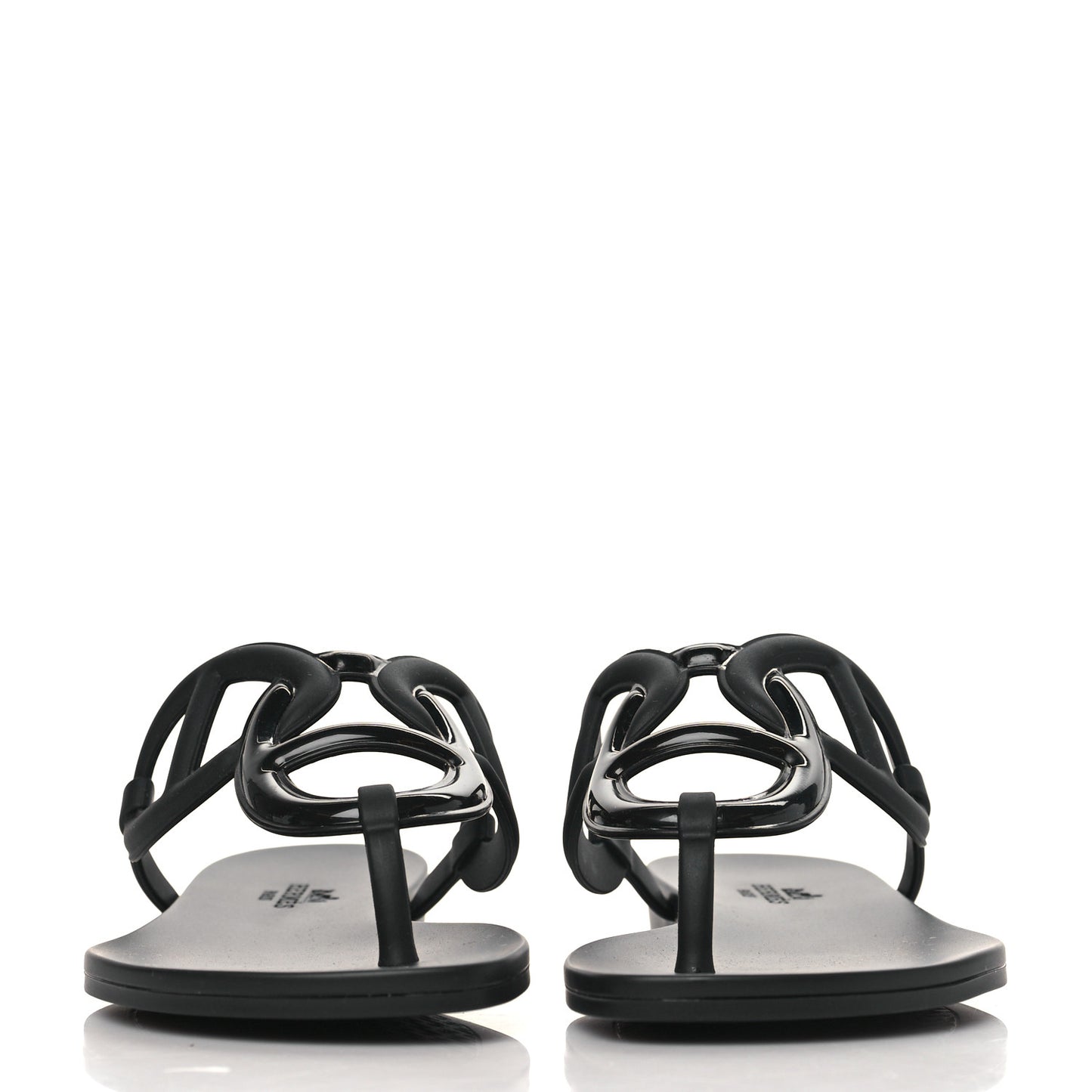Rubber Womens Egerie Sandals 36 Black