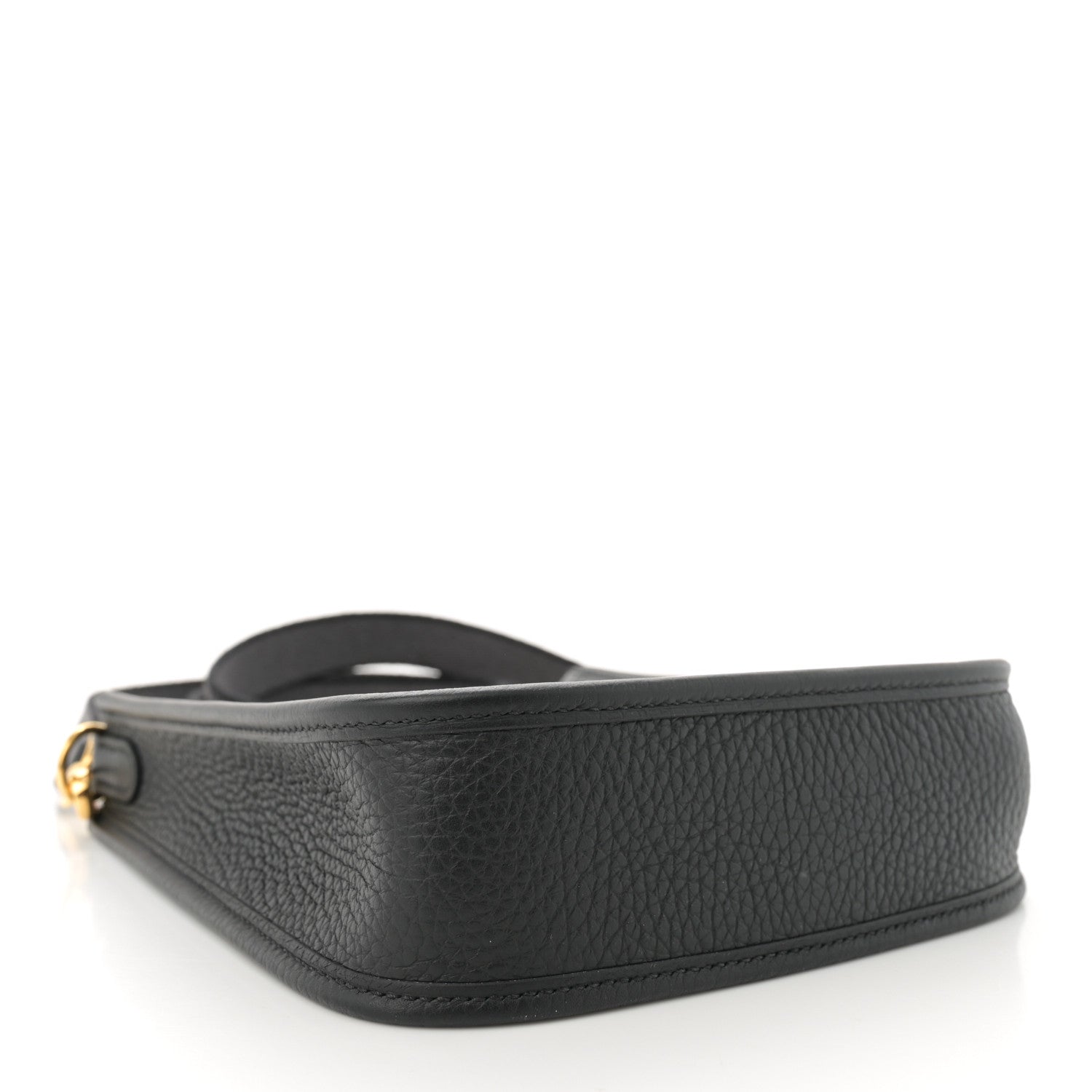 Hermes Taurillon Clemence Evelyne TPM Black Gris Meyer 4 of 11