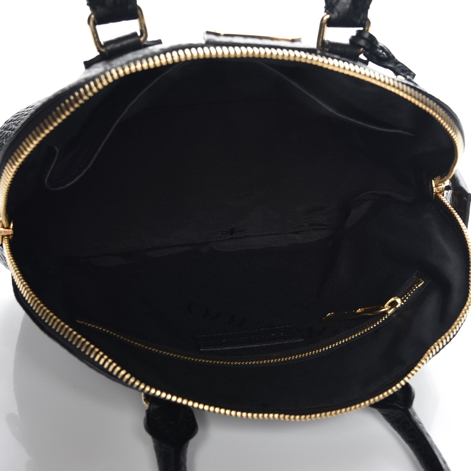 Burberry Heritage Grain Small Orchard Bowling Bag Black 5 of 8