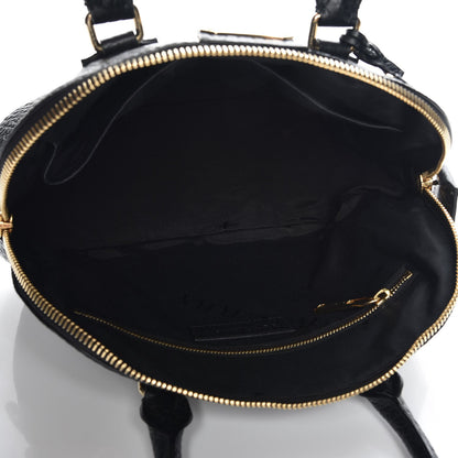 Burberry Heritage Grain Small Orchard Bowling Bag Black 5 of 8