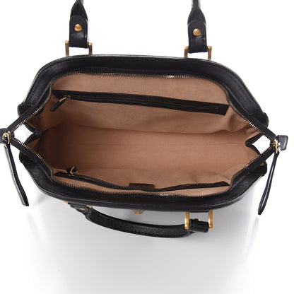 Gucci Calfskin Medium Re(Belle) Top Handle Bag Black 4 of 8