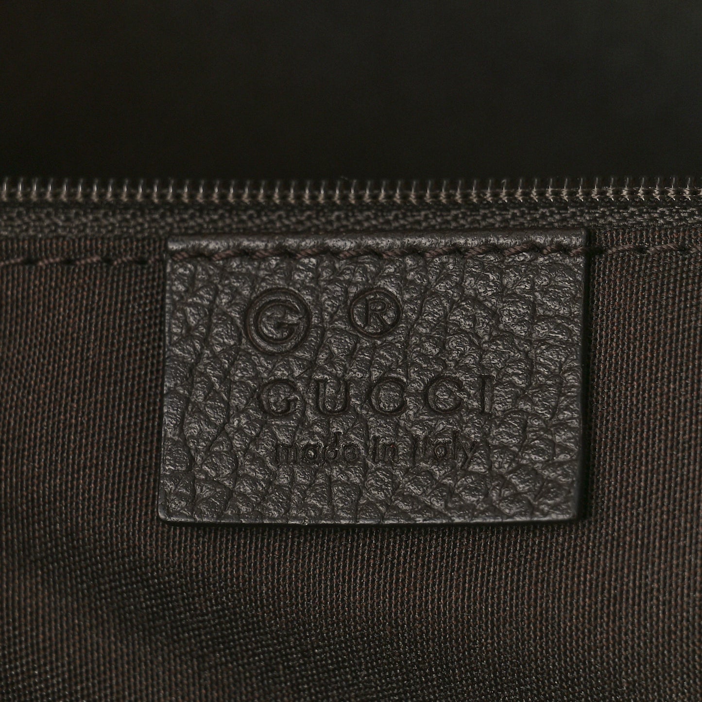 Crystal Monogram Medium Princy Tote Dark Brown