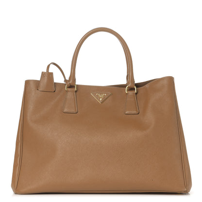 Prada Saffiano Lux Large Tote Caramel 1 of 13