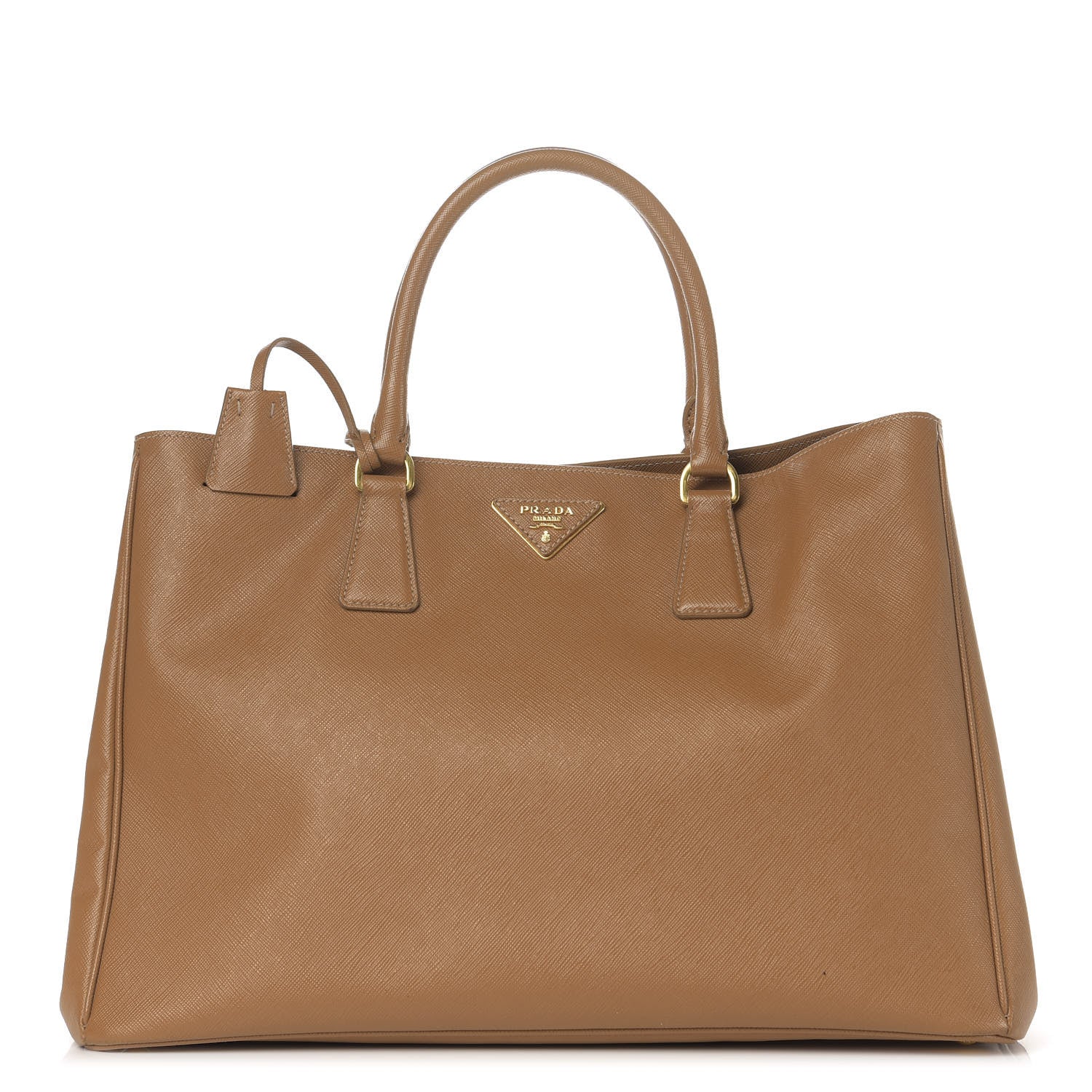 Prada Saffiano Lux Large Tote Caramel 1 of 13