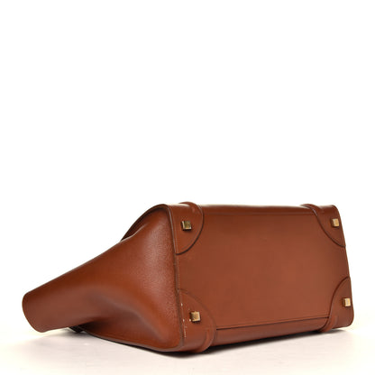 Celine Baby Calfskin Mini Luggage Caramel 6 of 10