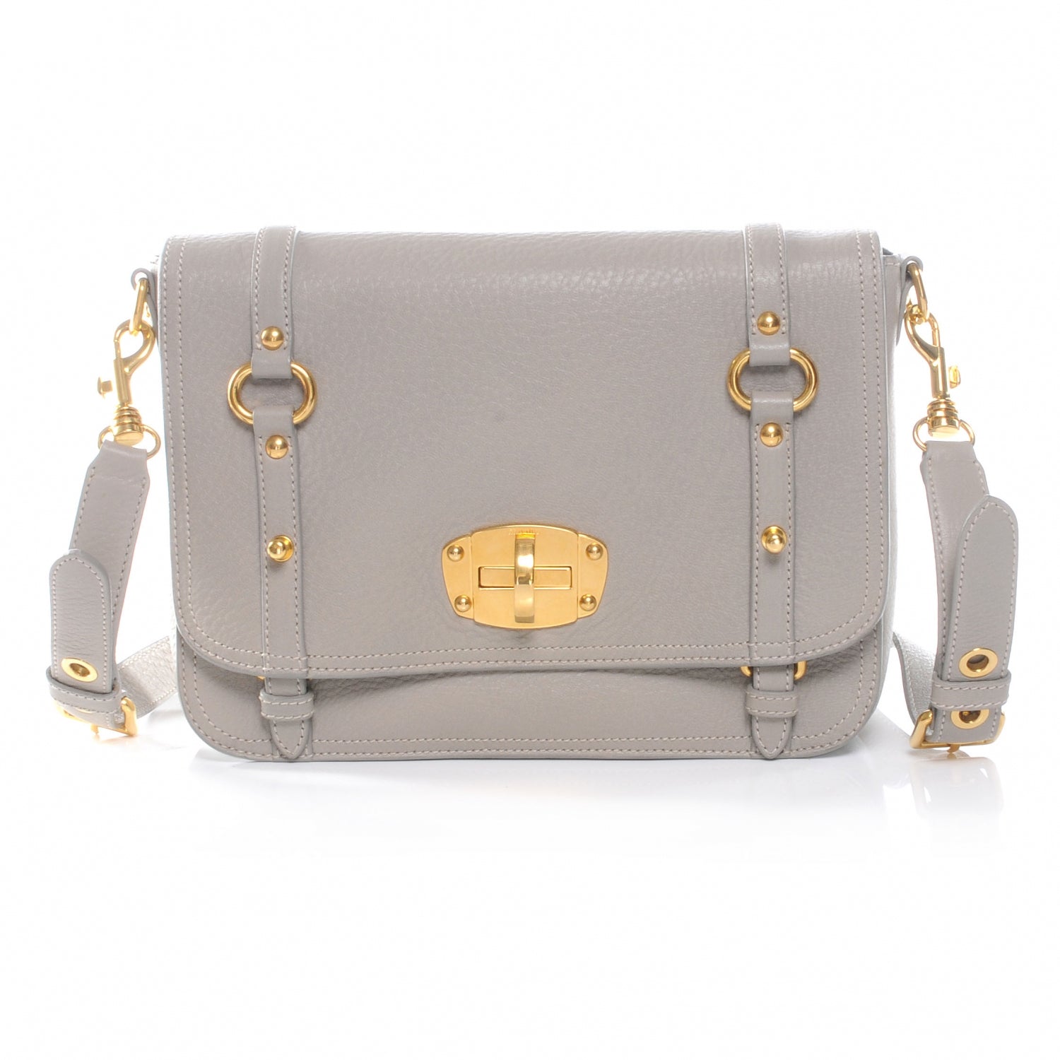 Miu Miu Cervo Pattina Sling Satchel 1 of 7