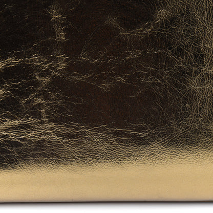 Saint Laurent Metallic Calfskin Monogram Large Belle De Jour Clutch Gold 17 of 19
