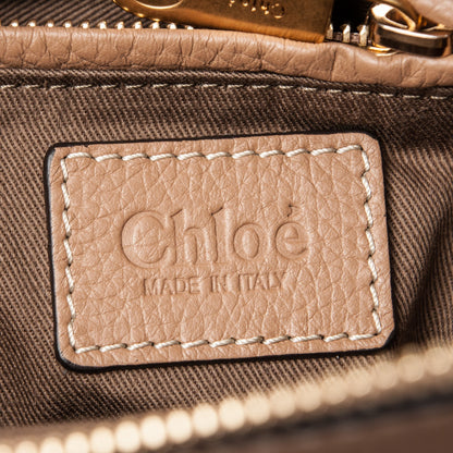 Chloe Calfskin Medium Marcie Satchel Nut 7 of 8