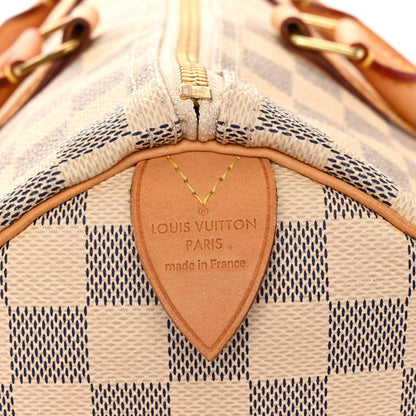 Louis Vuitton Damier Azur Speedy 35 6 of 11